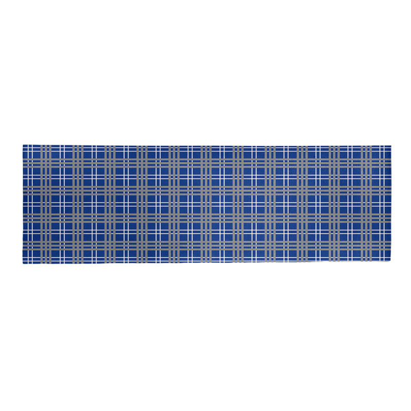 Plaid Indoor Rug, Runner 2'6" x 8'