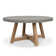 Bridge 47" Round Dining Table W/ Brushed Grey Base