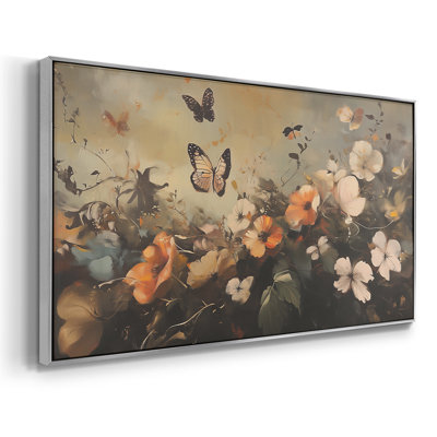 Botanical Series-CXXIV- Framed Gallery Wrapped Canvas -Ready to Hang