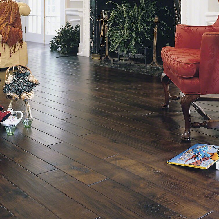 dark oak hardwood flooring