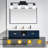 Lighting Track Light, Modern Fixed Rail Lighting With Clear Glass Shade, 4-Light Kitchen Ceiling Light In Black Finished.