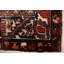Tapis rouge rétro Kayseri 5 pi 1 po x 6 pi 9 po