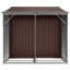 Brason Garden Shed 277x192.5x179 cm Galvanised Steel-1367526794