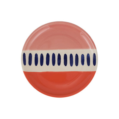 Moda Handmade Hard Ceramic Salad/Dessert Plate