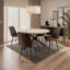 Roeli Round Metal Base Dining Table