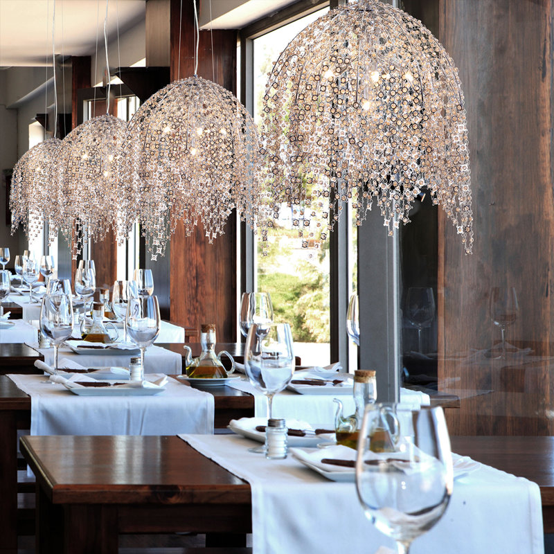 Danza 6 - Light Dimmable Geometric Chandelier