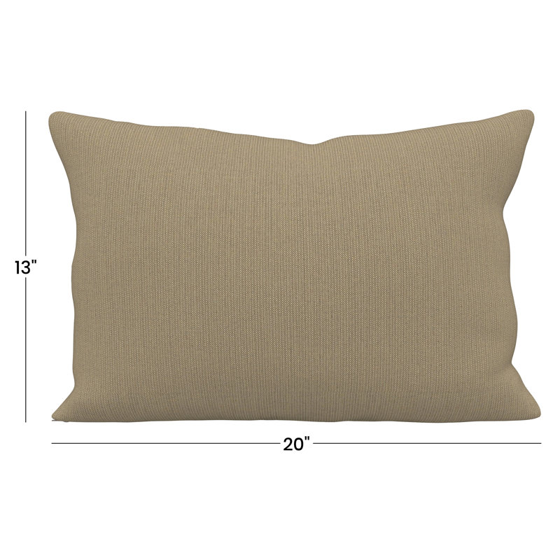 Coussin intérieur / extérieur Amala Sunbrella®, Champignon Spectrum