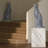Blue+White Free Form Glass Steel+Sintered Stone Decorative Object