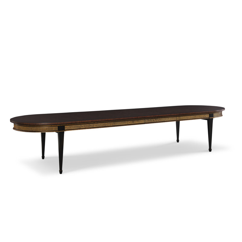 Monarch Oval Mahogany Extendable Dining Table