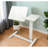 Bedside Table,Folding Overbed Bedside Desk Mobile Rolling Laptop Stand Tilting Overbed Table With Wheels Height Adjustable Tray Table For Laptop Bed Sofa Side Table-1676468399-1676468305