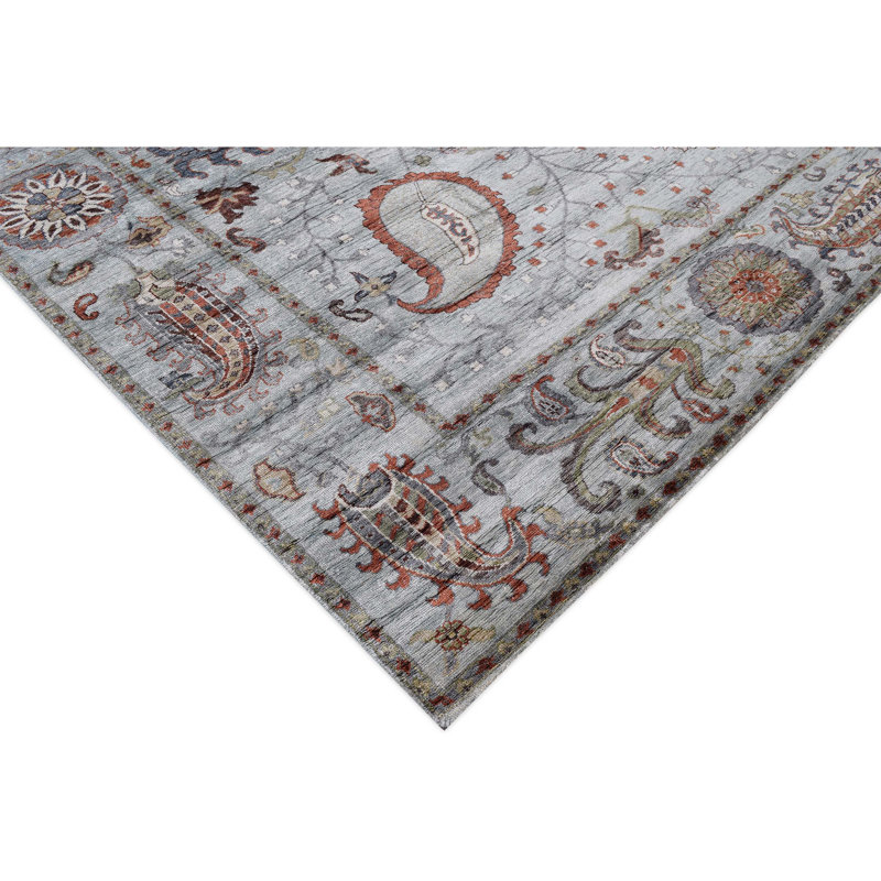 Paisley Area Rug, Rectangle 8' x 10'