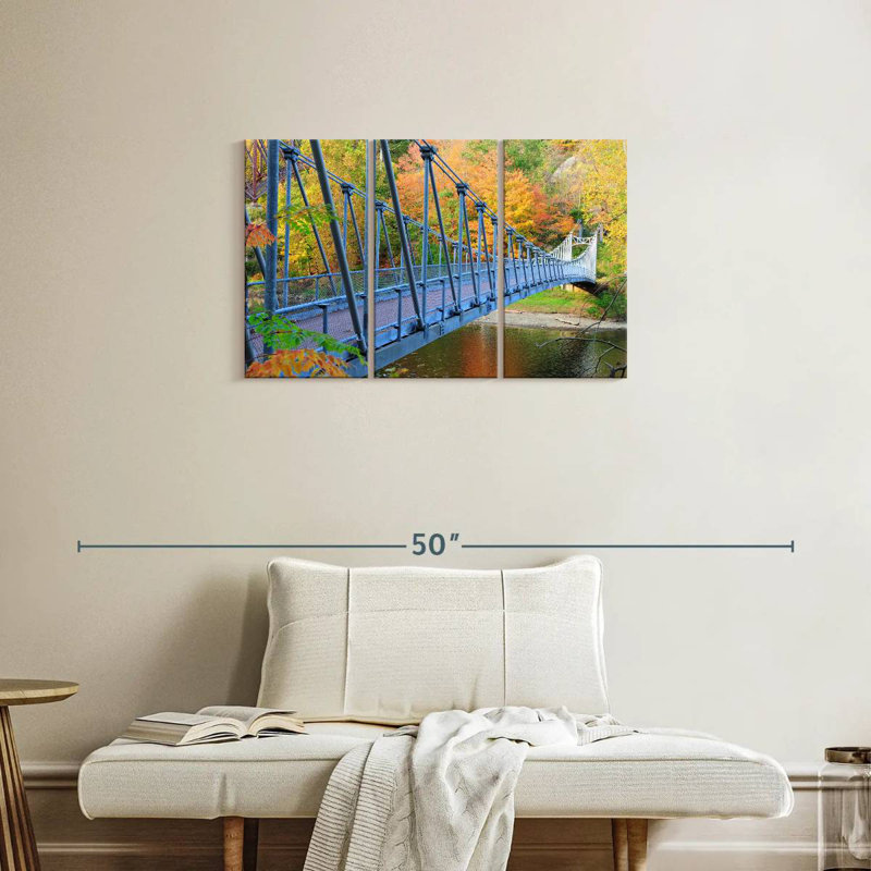 Blue Bear Mountain Bridge, 20" H x 33" W