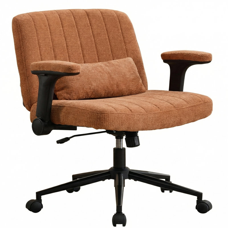 Chaise de bureau Criss Cross, Orange