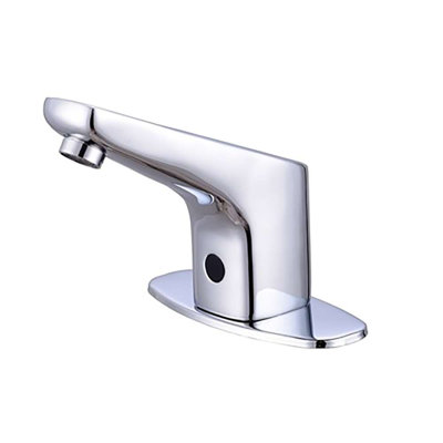 Atlanta Chrome Deck Mount Touchless Bathroom Faucet Automatic Sensor