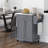Kitchen Island On Wheels, Rolling Kitchen Cart With Stainless Steel Countertop, Drawer, Towel Rack And Spice Rack, Utility Storage Trolley-331625932
