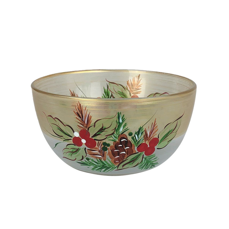 Black Forest Pine 6" Serving Bowl, 3" H x 6" W