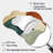 Velmo Abstract Echoes swirls 1 - Abstract Collages Asymmetrical Wall Mirror, Modern Cloud Decorative Mirror, Printed Metal Art-1222957458