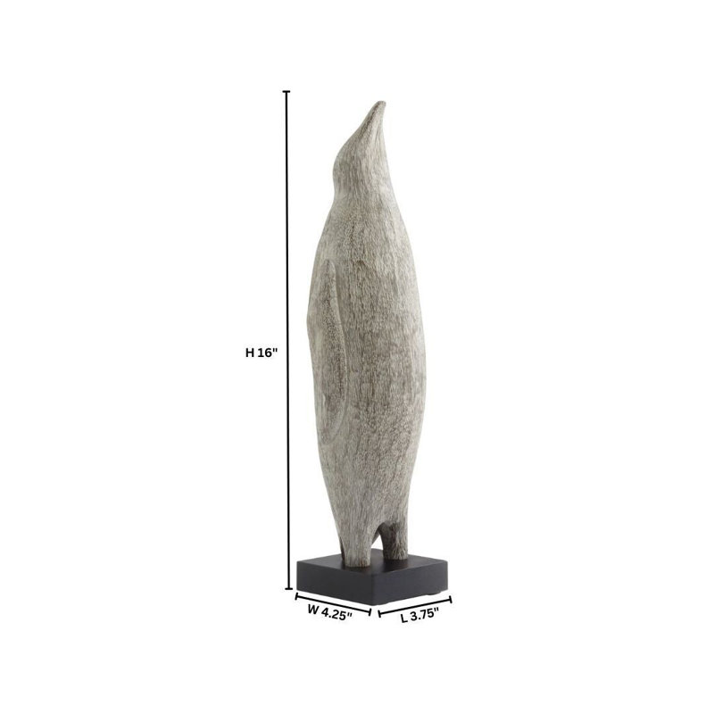 Penguin 3.75" Width Handmade Animals Figurines & Sculptures