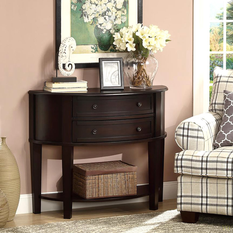 Demilune Shape Console Table