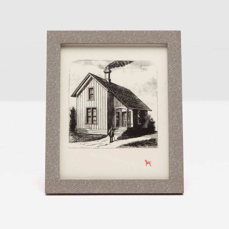 Bressa Picture Frame, 8" x 10", Cappucino