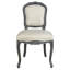 Riom Fabric Side Chair in Ivory