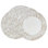 Ensemble de 4 assiettes décoratives Sea Shell