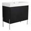 Meuble-lavabo autoportant avec lavabo en résine Modern Modern