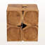 Table de bout Ellar Natural Brown