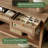 Rattan Console Sofa Table With Outlets And USB-C Port, 3 Drawer Entryway Table With Synthetic Rattan Surface, Open Shelf, Behind Couch Entry Foyer Hallway Storage, Brown-2138862707