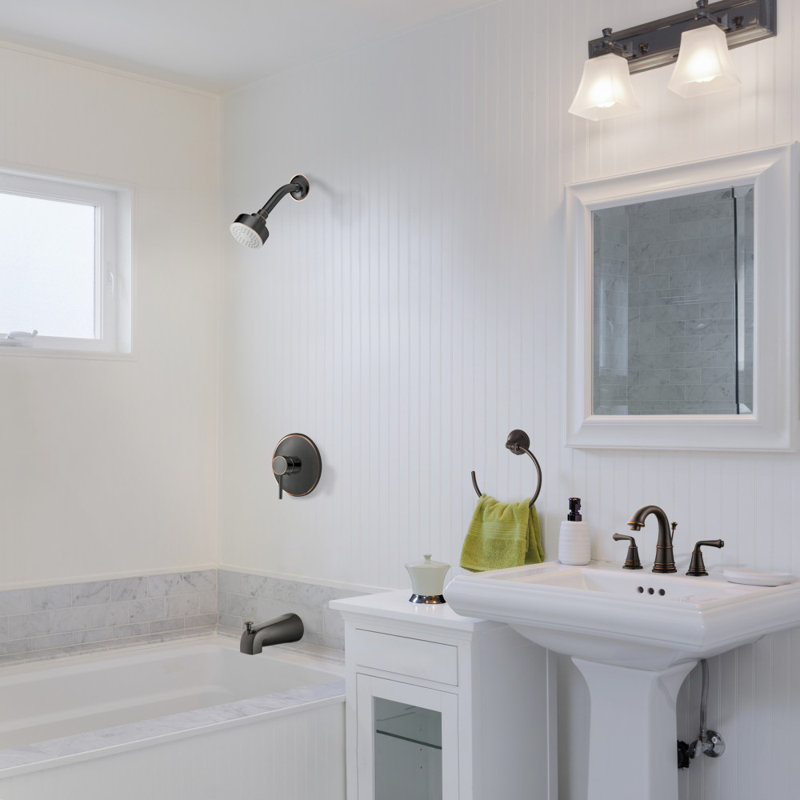 Wall Mounted Tub Spout with Diverter, Oil Rubbed Bronze