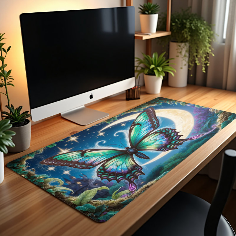 Polyester Desk Pad, 31.5x15.5