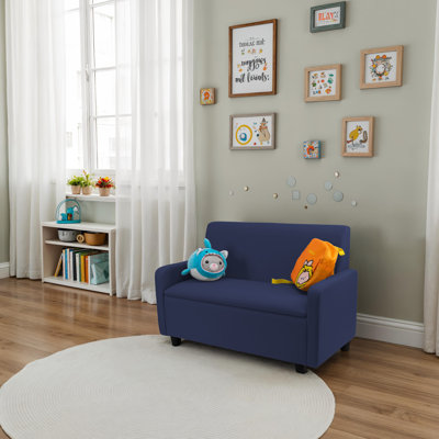 Canapé club modulaire Kid Comfort - bleu marine