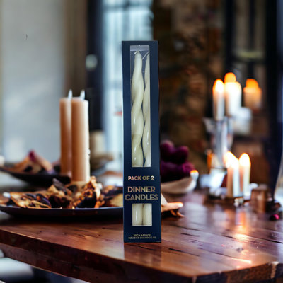 Unscented Taper Candle