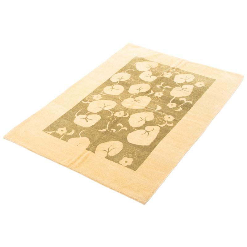 Tapis vert Finest Peshawar Ziegler 4 pi 2 po x 6 pi 2 po