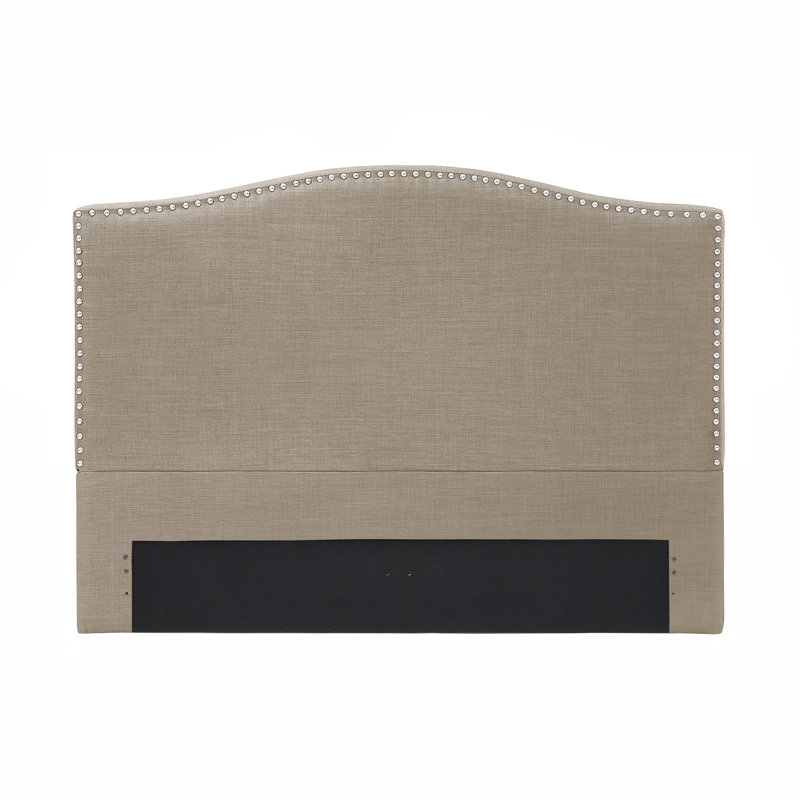 Tête de lit tapissier Eladia, Grand, Beige