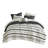 Carolina Black Stripe 7-Piece Full/Queen Comforter and Quilt Set-103515945-103515947