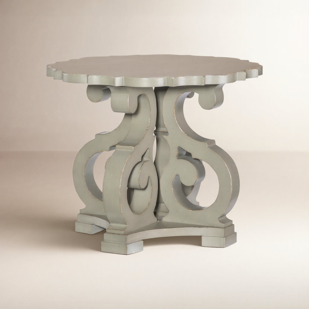 Country Living Vintage Market 30" End Table, Brown