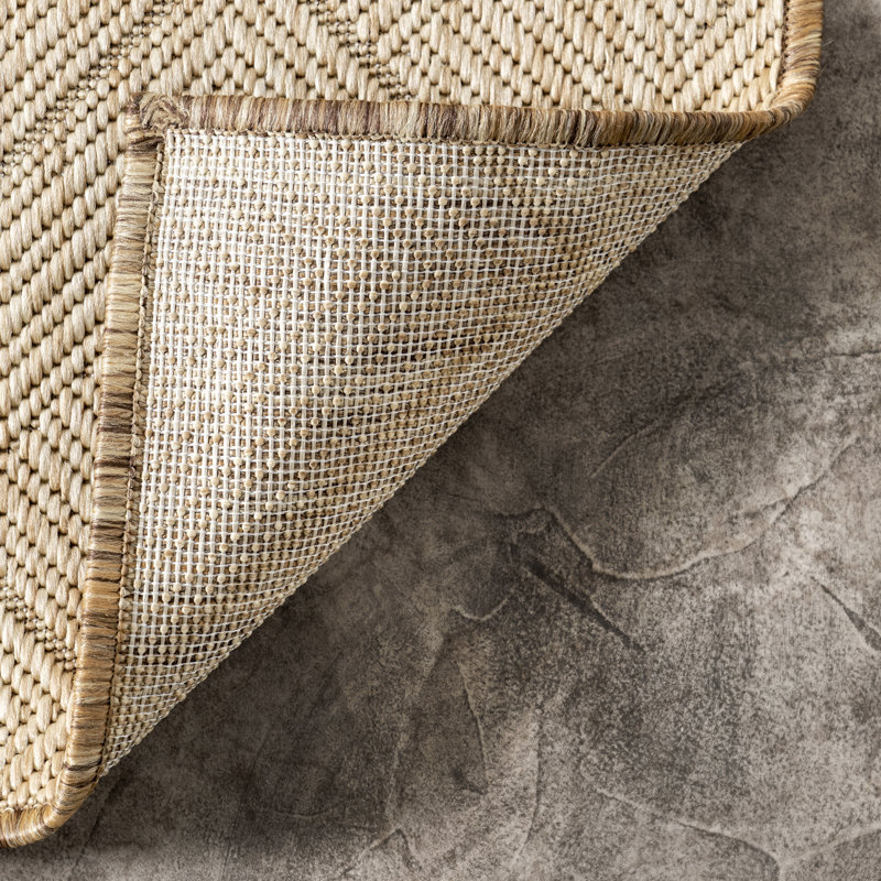Ray Diamond Indoor/Outdoor Area Rug, Rectangle 2' x 3'