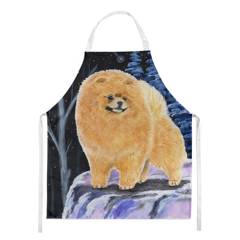 No Pattern Bib Apron