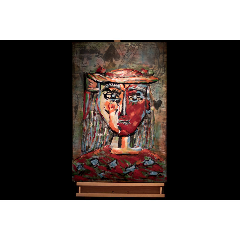 Handmade Modern Characters Wall Decor on Metal