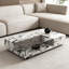Petite table basse avec rangement en ardoise-923299192
