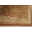 Tapis oriental doré à la main 6 x 9 Aubusson