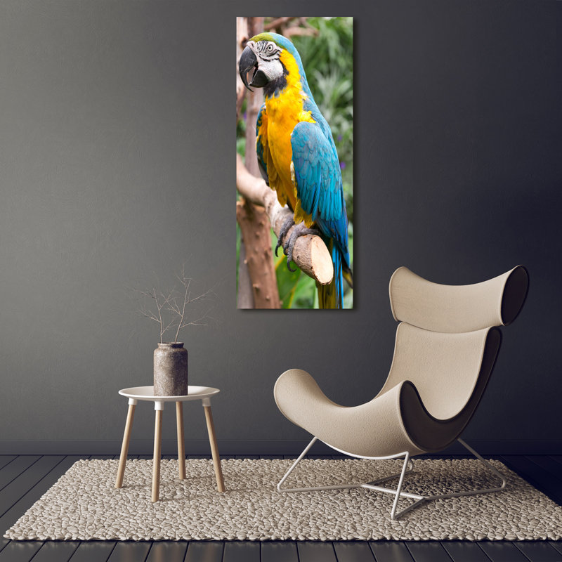 Ara Parrot - Wrapped Canvas Print