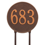 1-Line Lawn Address Sign
