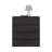 Wenge 4-drawer Dresser