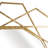 Hesiodos Modern Round Mirror with Geometric Layered Iron Frame, Metal and Glass Wall Decor Accent for Contemporary Interiors-580341138
