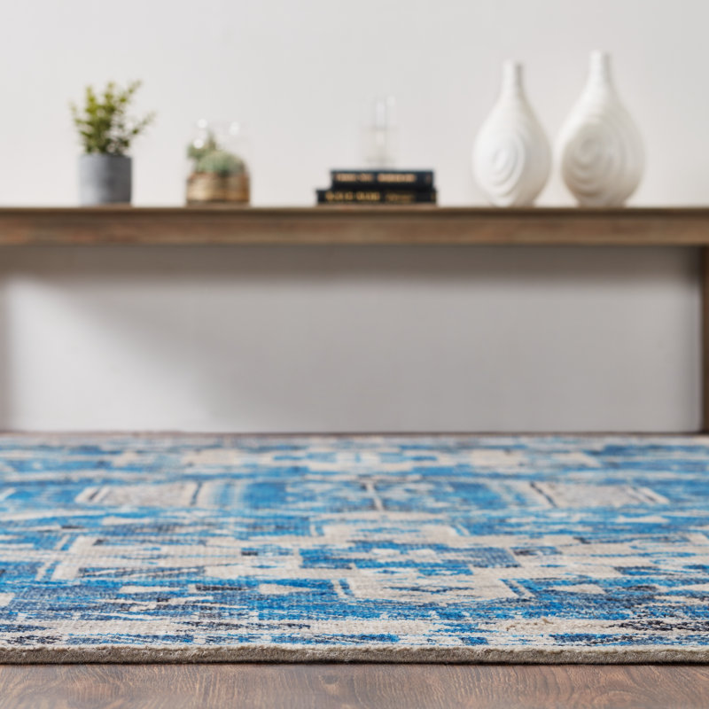 Maragni Handmade Wool Oriental Area Rug, Rectangle 10' x 14'
