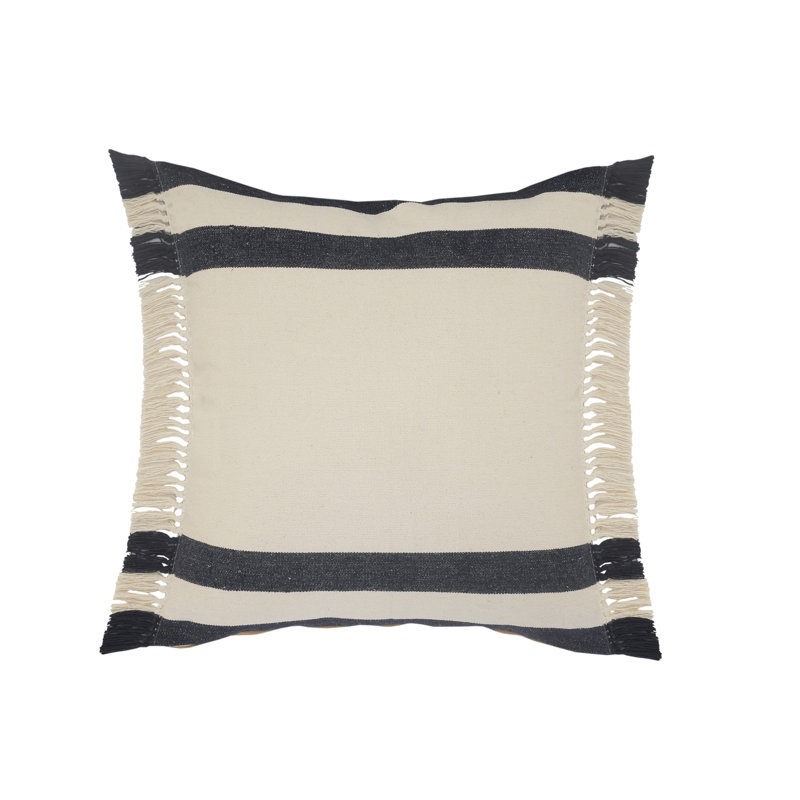 Coussin 100% coton, H 20 po x l 20 po, Housse de coussin seulement - sans coussin
