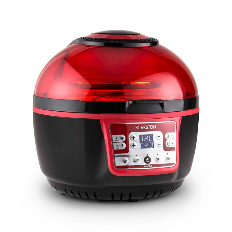 Klarstein VitAir 1L Air Fryer, Red/Black