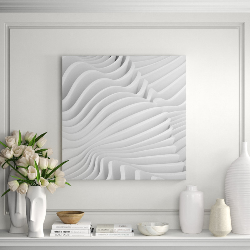 Currents Print, Acrylic, 24" H x 24" W x 2.5" D